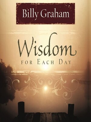 cover image of Wisdom for Each Day